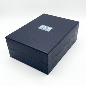 Prada Black Gift Box with Light Blue Label